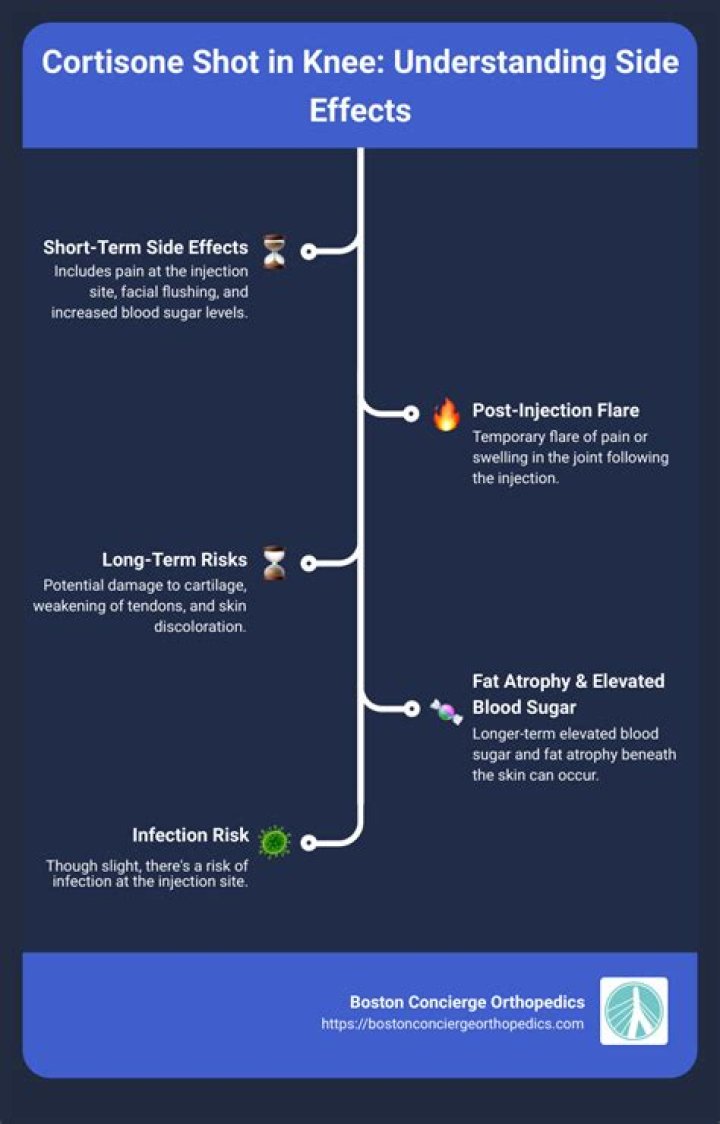 Are leg cramps a side effect of cortisone shots?