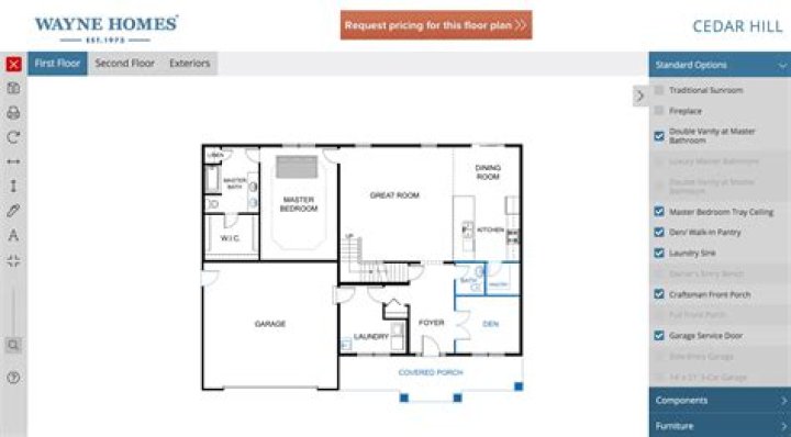 Can I create my own floor plan?