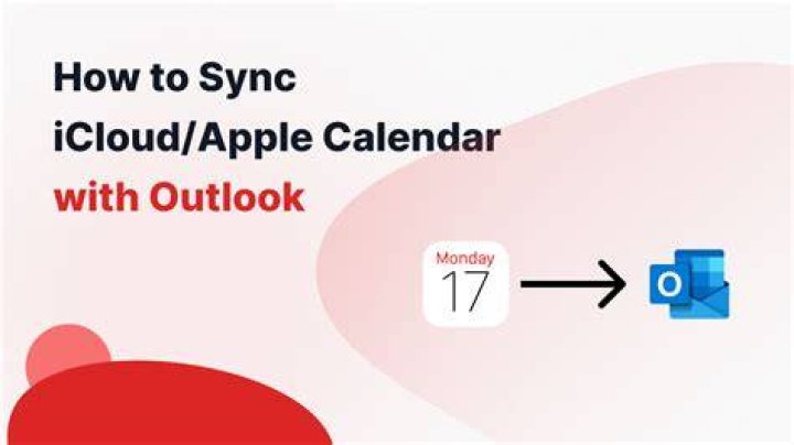 Can I sync my iCloud calendar with Outlook?