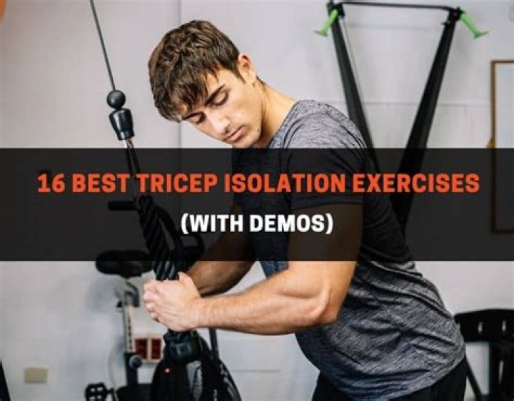 Do you need isolation exercises for triceps?