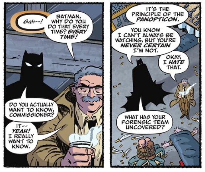 Does Commissioner Gordon become Batman?