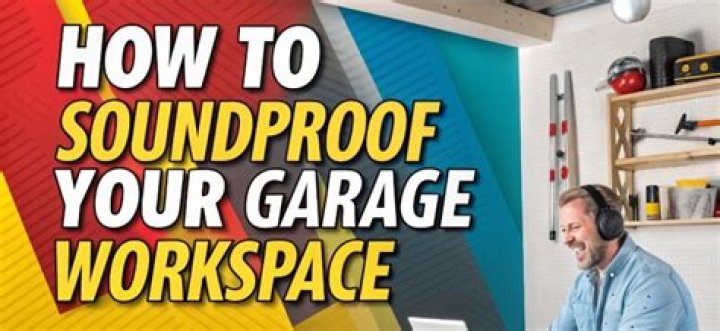 How can I soundproof my garage cheaply?