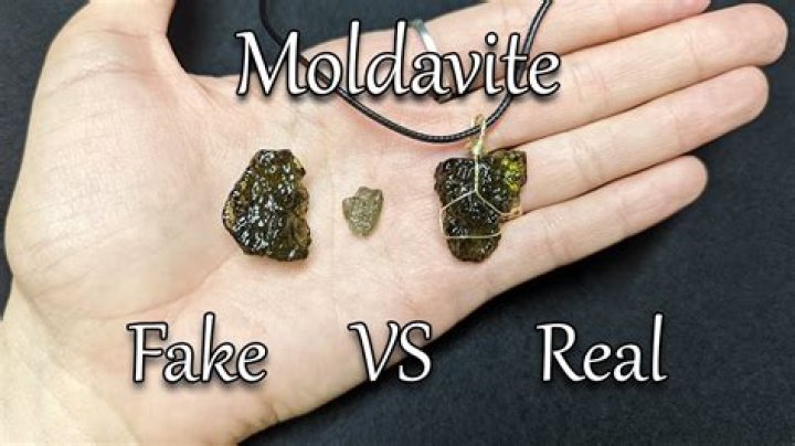How can you tell if Moldavite is real?