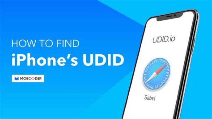 How do I find my UDID on my iPhone without iTunes?