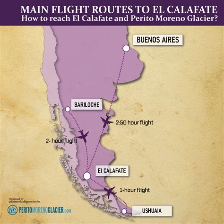 How do I get from El Calafate to Perito Moreno?