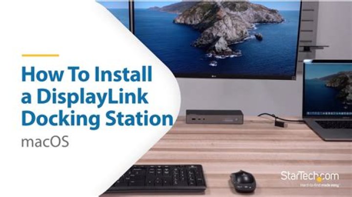 How do I install a Targus Displaylink docking station?