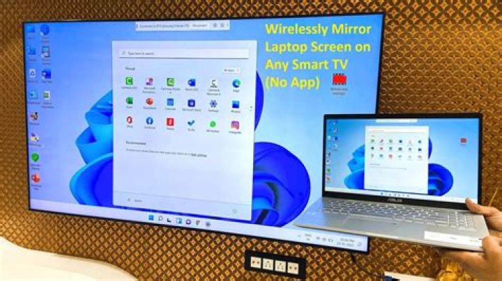 How do I mirror my computer to my Vizio Smart TV?