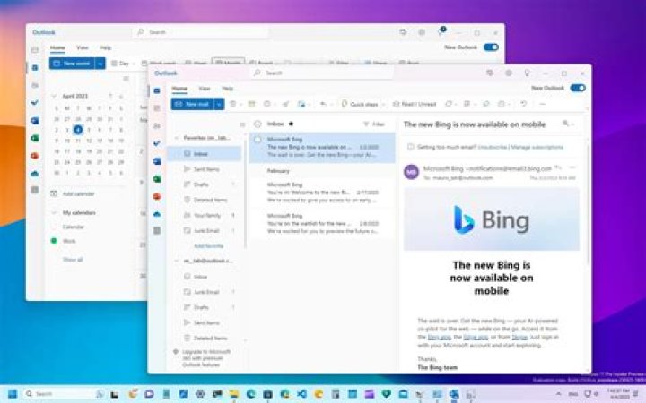 How do I open a Web page in Outlook?