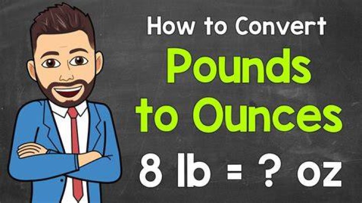 How do you convert pounds to pounds and ounces?