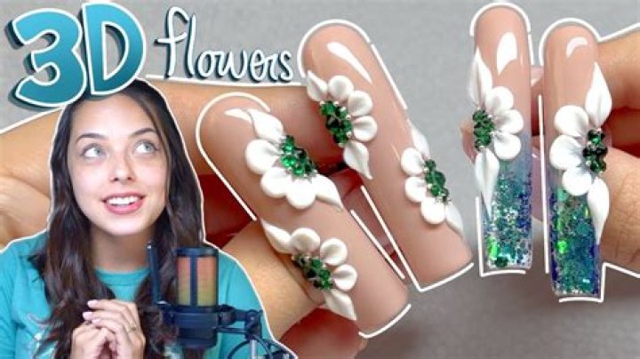 How do you make 3d nail designs?