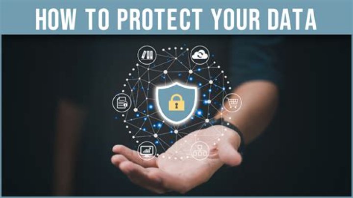 How do you protect data on a flash drive?