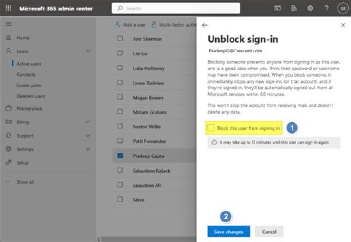 How do you unlock a user in Oracle?