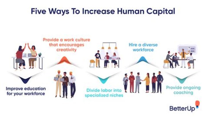How does leadership increase human capital?