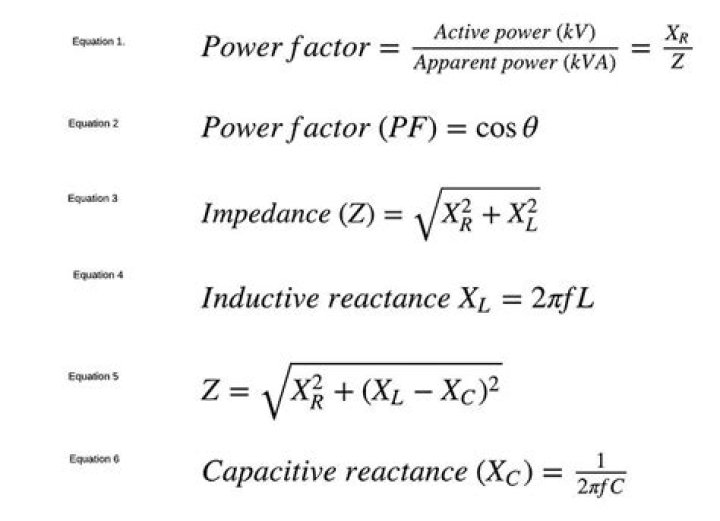 How is PF correction capacitor calculated?