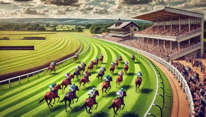 How many horse racecourses are there in England?