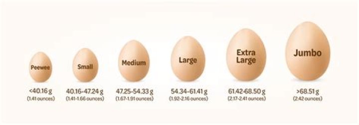 How many large eggs equals two extra large eggs?