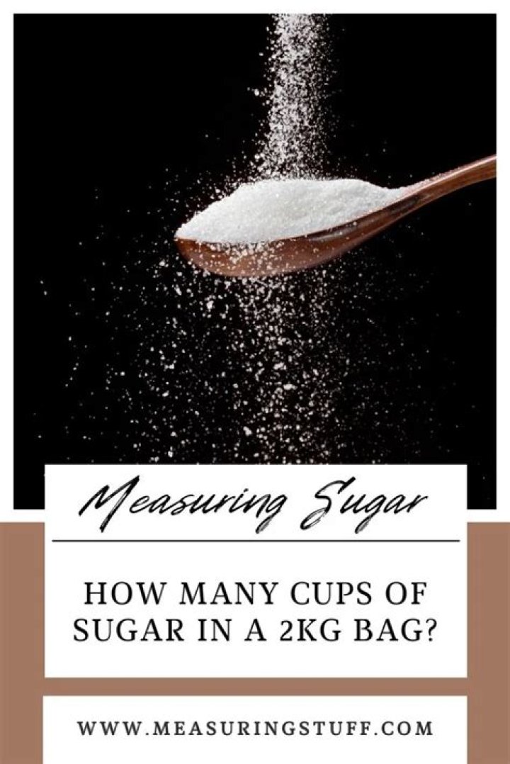 How much does a 5 pound bag of sugar weigh in grams?