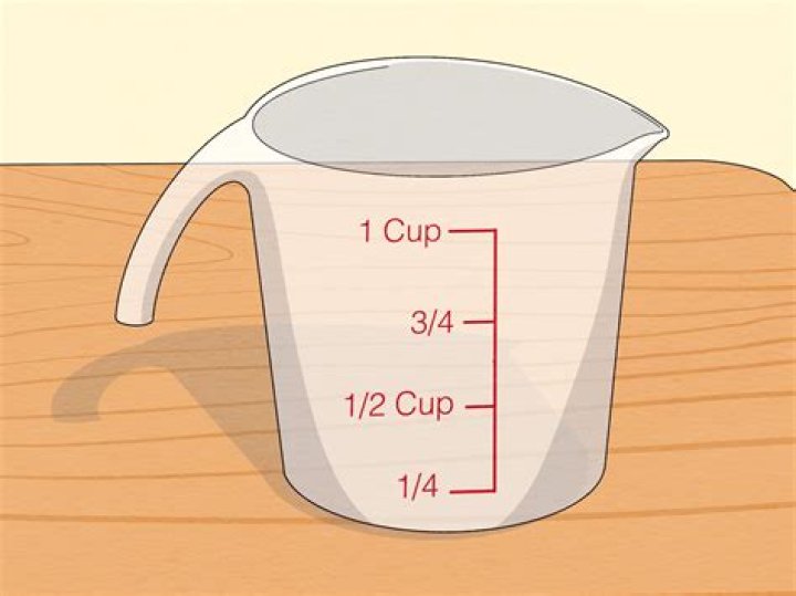How much is 3 quarters of a cup of sugar?