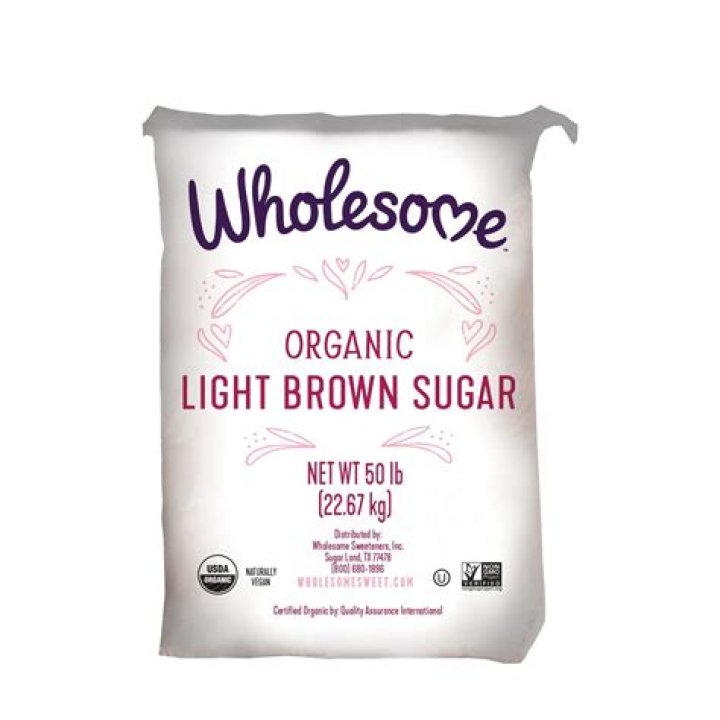 How much is a 50lb bag of brown sugar?