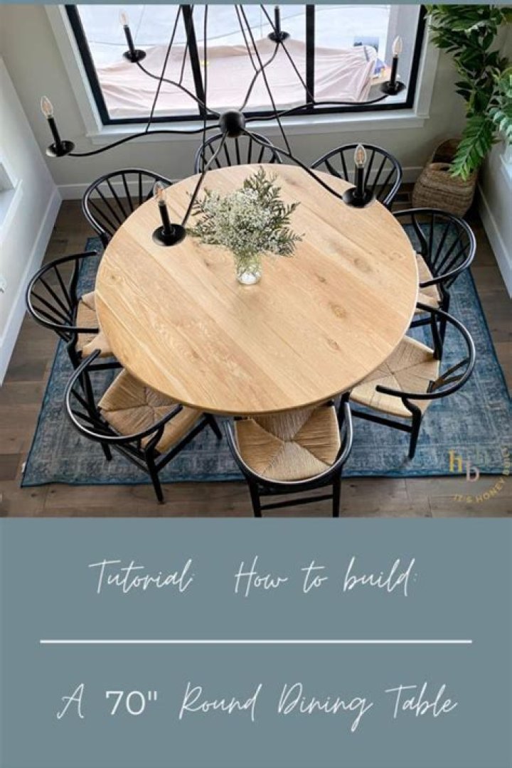 How wide should a round table base be?