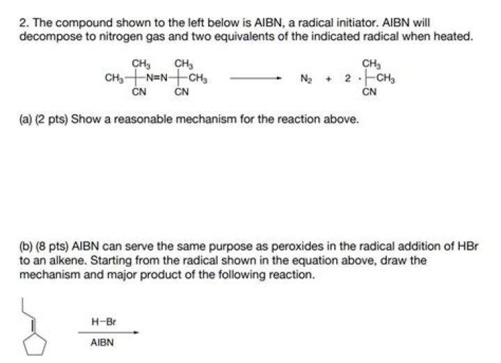 Is AIBN a radical initiator?
