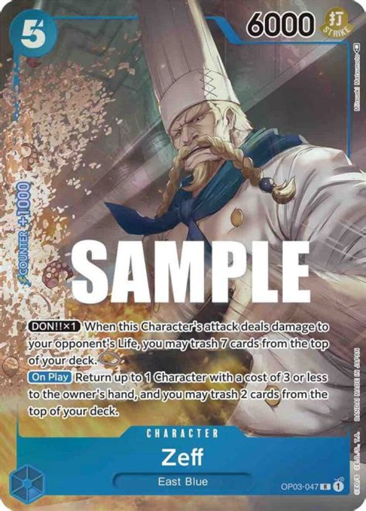 Is Sanji son of Zeff?