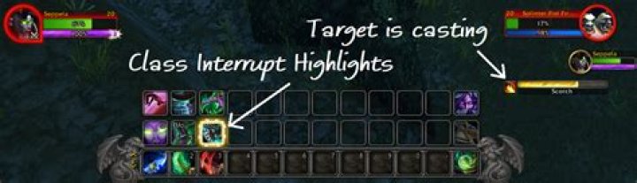 Is there an interrupt addon for WOW?