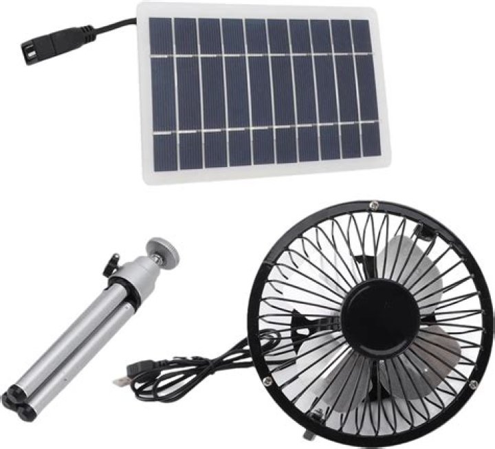Is there such thing as a solar-powered fan?