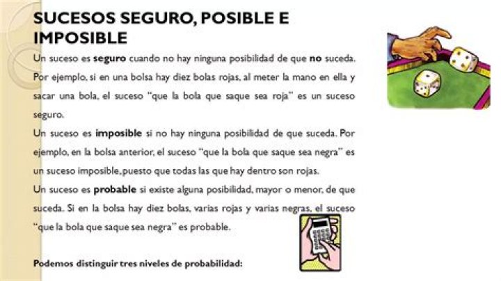 Que son los imposibles?