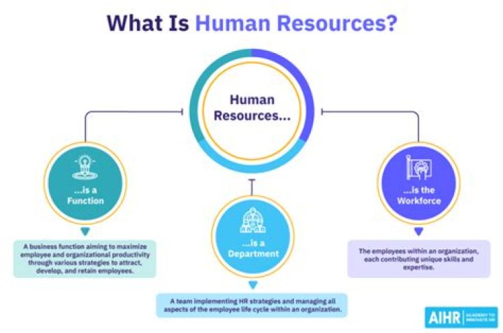 What are examples of human resources?