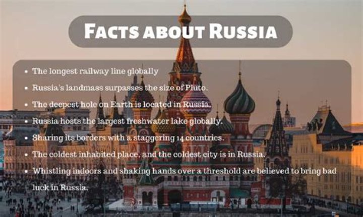 What are facts about Russia?