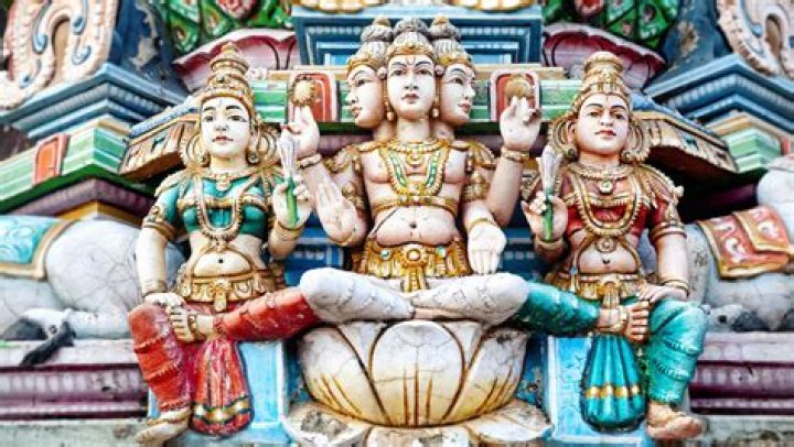 What are Hindu statues called?