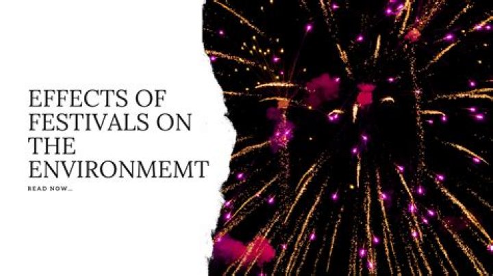 What are the bad effects of festivals on environment?