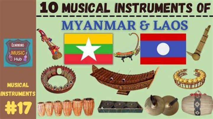 What are the musical instruments of Myanmar?