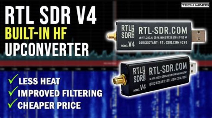 What does an HF upconverter do?
