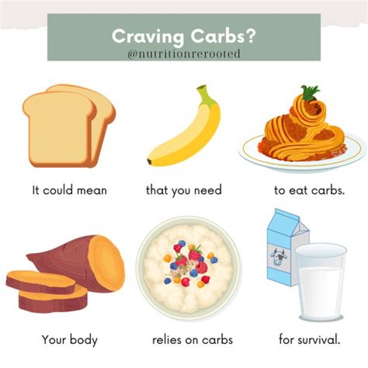 What does craving for carbs mean?