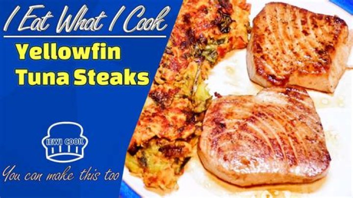 What eats yellow fin tuna?