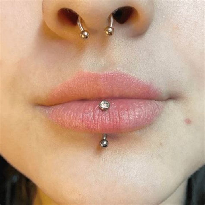 What gauge are labret piercings?