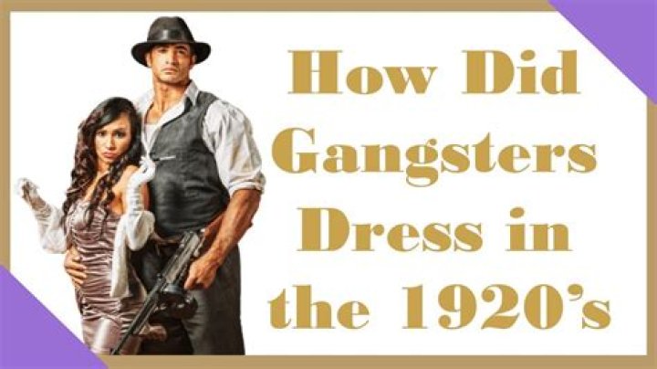 What guns do gangsters use in the 1920s?
