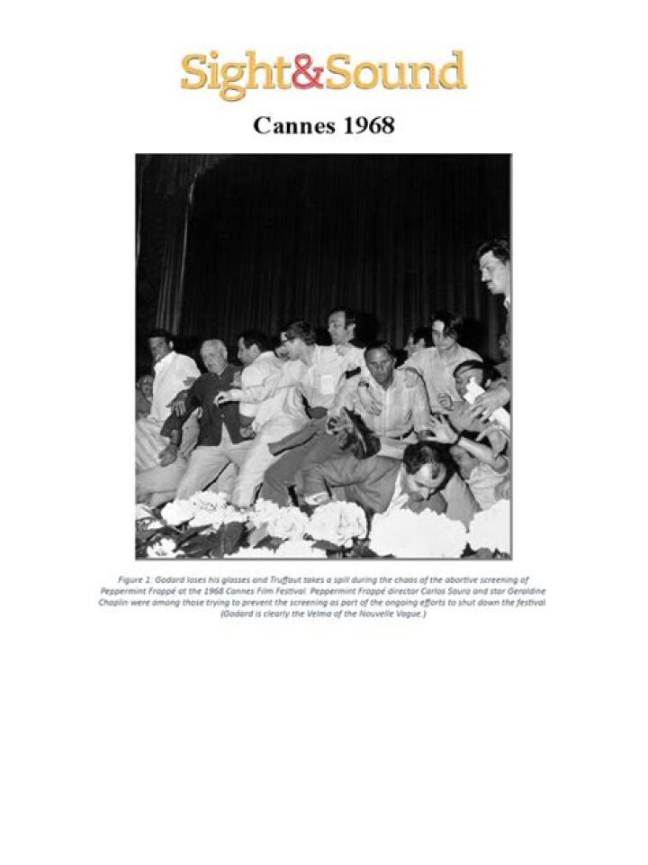 What happened Cannes 1968?