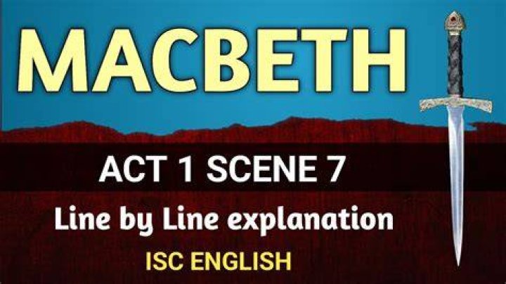 What happened in Act 1 Scene 7 of Macbeth?