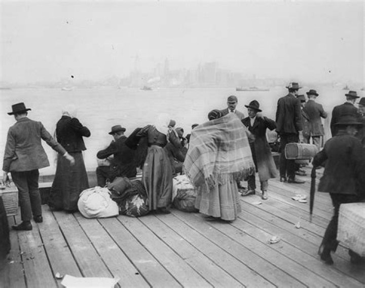 What happened when immigrants arrived at Ellis Island?