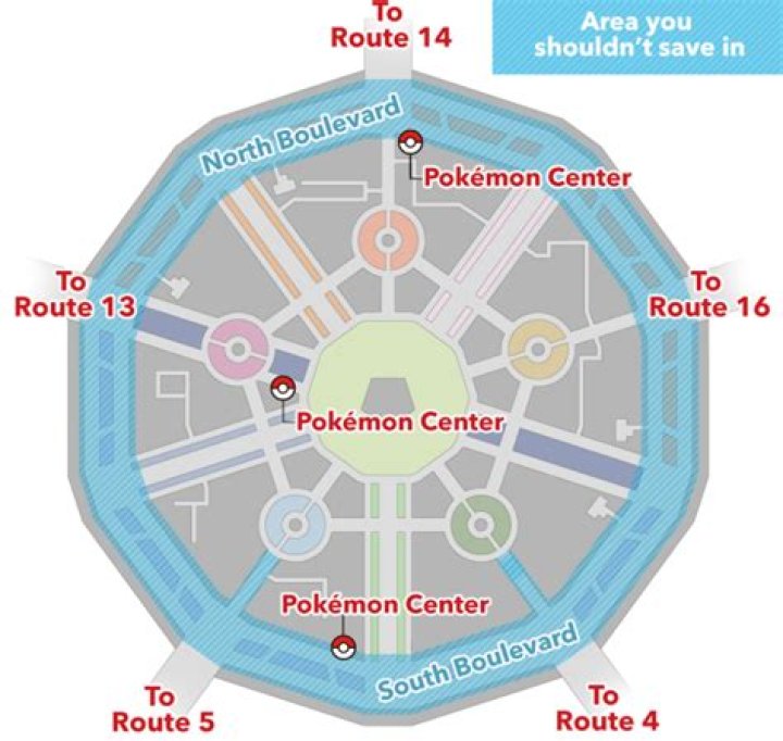 What happens if you save in Lumiose City?