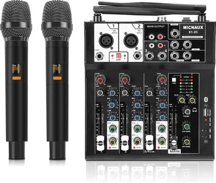 What is a microphone mixer used for?