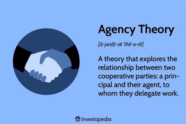What is agency theory in philosophy?
