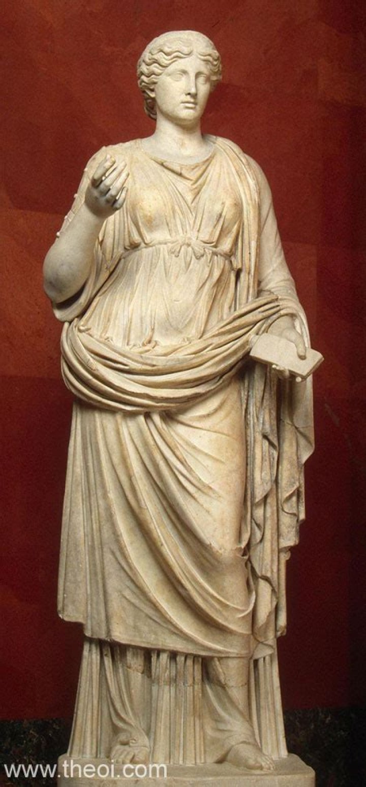 What is calliope the goddess of?
