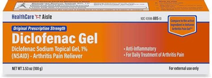 What is diclofenac 3% gel used for?
