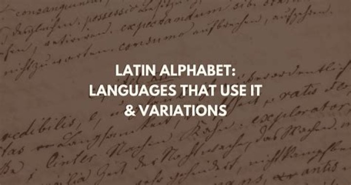 What is lowercase Latin letter?