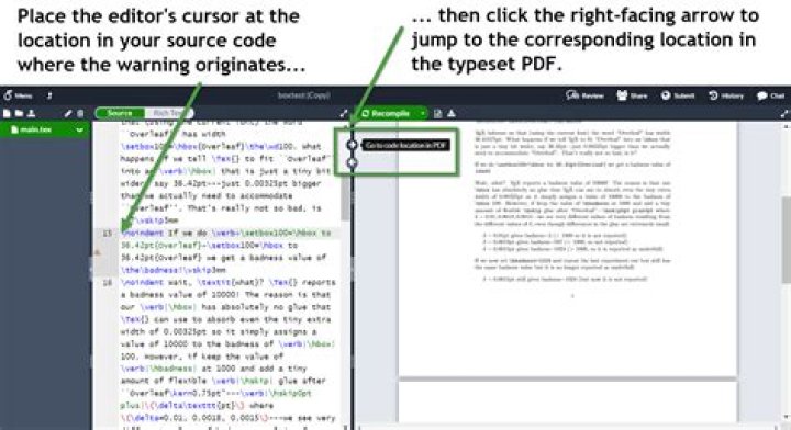 What is overfull error in LaTeX?