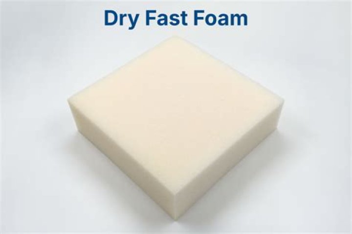 What is reticulated dry fast foam?